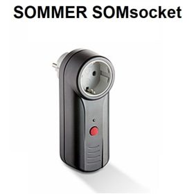 SOMMER SOMsocket kapunyitó, garázskapu rádiós konnektor