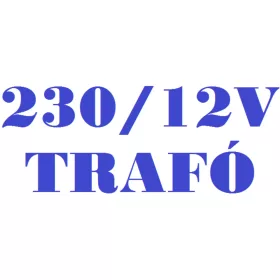 230/12v TRANSZFORMÁTOR V06-os elektromos zárhoz kapunyitó garázskapu