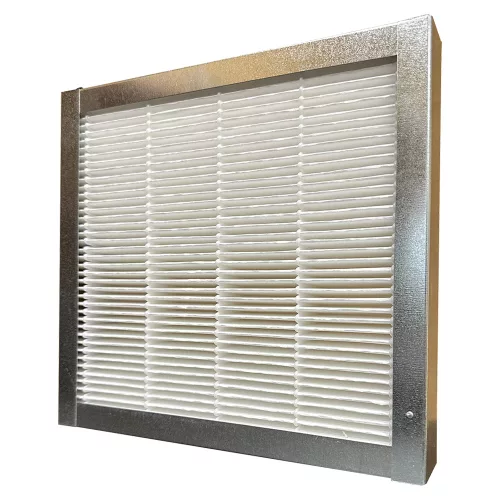 Fém keretes szűrő, 35 mm rakott panellel 25-25-A TQD Ventilus 250/250HR szűrő