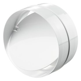 Műanyag csőtoldó 150 mm visszacsapószeleppel alkatrész