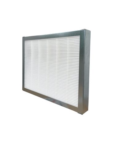 Fém keretes szűrő 35 mm rakott panellel