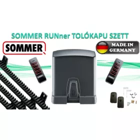 Sommer Runner tolókapu úszókapu kapunyitó szett
