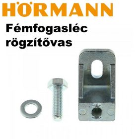   Hörmann rögzítővinkli acél tolókapu, úszókapu kapunyitó fogasléchez