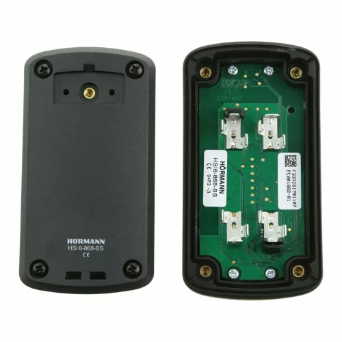 Hörmann 6 csatornás kapunyitó, garázskapu távirányító HSI 6, BiSecur