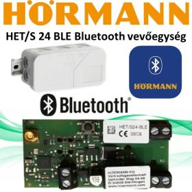   Hörmann HET/S 24 BLE Bluetooth vevőegység garázskapu, kapunyitó rendszerekhez