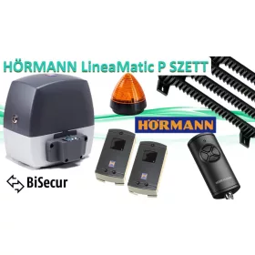   HÖRMANN Lineamatic P tolókapu, úszókapu kapunyitó szett + SK biztonsági szettel