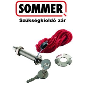 SOMMER kapunyitó, garázskapu szükségkioldó zár