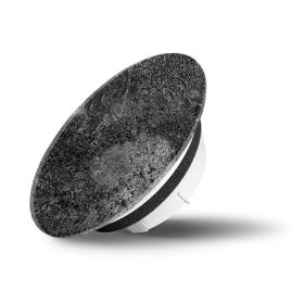   AirGlass kétirányú diffúzor, légszelep kerek alakú beton felülettel AVELLINO SÖTÉT BETON 100 mm csőhöz RAL2040