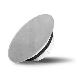   AirGlass kétirányú diffúzor, légszelep kerek alakú beton felülettel FEHÉR BETON 100 mm csőhöz RAL2020