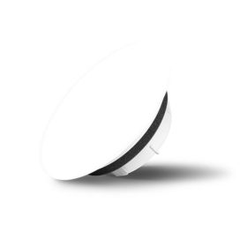   AirGlass kétirányú diffúzor, légszelep kör alakú fényes felülettel 100 mm csőhöz RAL9003