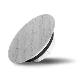   AirGlass kétirányú diffúzor, légszelep kerek alakú márvány felülettel NATURAL TRAVERTIN 100 mm csőhöz RAL3050