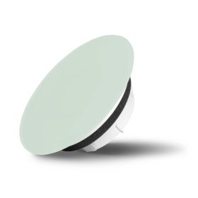   AirGlass kétirányú diffúzor, légszelep kerek alakú matt felülettel SOFT ZÖLD színű-100 mm csőhöz RAL8615