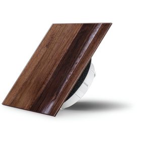   AirGlass kétirányú diffúzor, légszelep szögletes alakú fa felülettel AKÁC 100mm csőhöz RAL5012