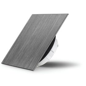   AirGlass kétirányú diffúzor, légszelep szögletes alakú fa felülettel NATÚR GYÖNGYHÁZ TÖLGY 100mm csőhöz RAL5019