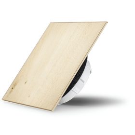   AirGlass kétirányú diffúzor, légszelep szögletes alakú fa felülettel SKANDINÁV TÖLGY 100mm csőhöz RAL5018