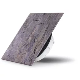   AirGlass kétirányú diffúzor, légszelep szögletes alakú márvány felülettel SZÜRKE KŐ 100 mm csőhöz RAL3070