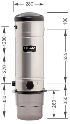 Electrolux-Beam BP385 Központi porszívó gép