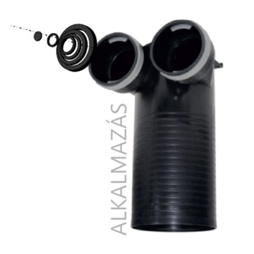 DAT-AKU Ø250 akusztikus áramlás szabályzó szellőztető, légtechnika