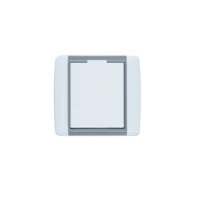   EMESE központi porszívó falicsatlakozó Jégszürke, kicsi kerekített forma