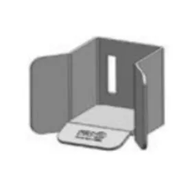 Fogadókonzol, alsó, horganyzott, kapuvasalat