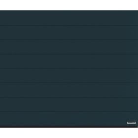   HÖRMANN szigetelt szekcionált garázskapu "M" bordás, faerezetes felülettel - kézi vagy motoros működtetéssel Antracitszürke