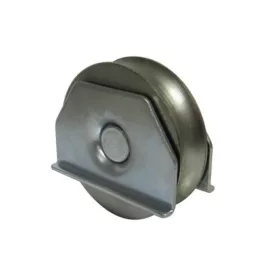 Kapukerék, süllyeszthető, csapágyas, V profil kapuvasalat d=100 