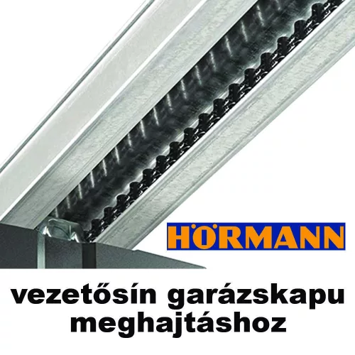 Hörmann szekcionált garázskapu 2500x2125 mm, M bordás + Promatic 4 meghajtás