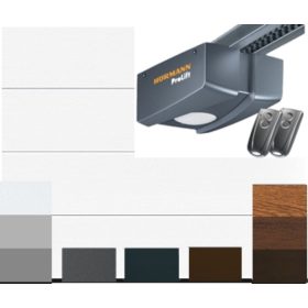   Hörmann szekcionált garázskapu 2750x2500 mm, L-bordás + ProLift 700 meghajtás