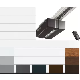   Hörmann szekcionált garázskapu 3000x2500 mm, M bordás + Promatic 4 meghajtás