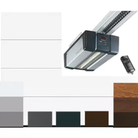   Hörmann szekcionált garázskapu 5000x2500 mm, L-bordás + SupraMatic 4 P meghajtás