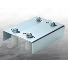   Megvezető konzol, állítható, 4 db állítható görgővel kapuvasalat