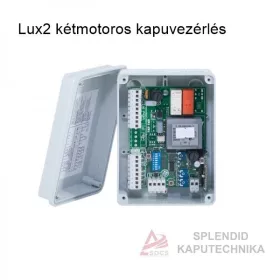 Lux2 kétmotoros kapunyitó vezérlés