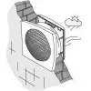 Cata LHV-160 nagy teljesítményű szellőztető ventilátor