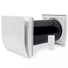   AERAULIQA Pulsar-150 egyhelyiséges hővisszanyerős szellőztető, páraérzékelővel, távirányítóval