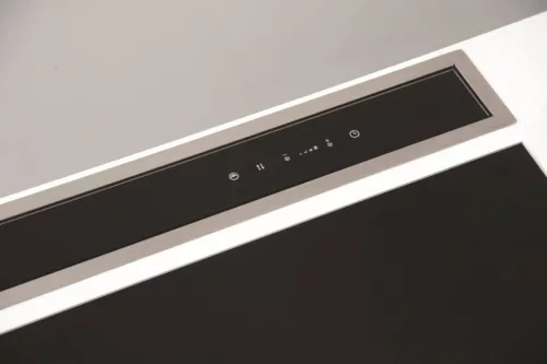 Sirius - Páraelszívó S-DD2 TC/L EM 86 fekete üveg/inox motor nélkül