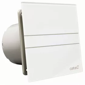 Cata E-100G ventilátor üveg előlappal, fehér