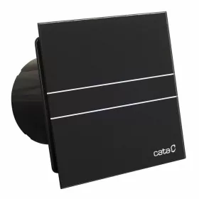   Cata E-100M BK ventilátor metakrilát előlappal, fekete - A készlet erejéig rendelhető!