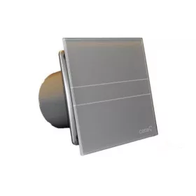   Cata E-100MS ventilátor metakrilát előlappal, szürke - A készlet erejéig rendelhető!
