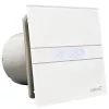 Cata E-120GTH ventilátor üveg előlappal, utószellőztető, alapszellőztető és páraérzékelő funkcióval, fehér