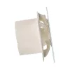Cata E-120GTH ventilátor üveg előlappal, utószellőztető, alapszellőztető és páraérzékelő funkcióval, fehér