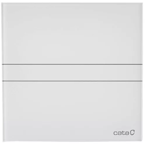 Cata E-150GTH ventilátor üveg előlappal, utószellőztető, alapszellőztető és páraérzékelő funkcióval, fehér