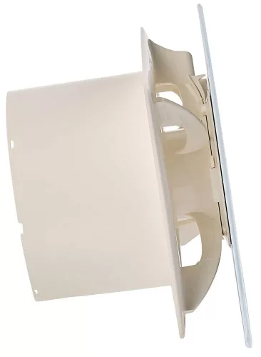 Cata E-150GTH ventilátor üveg előlappal, utószellőztető, alapszellőztető és páraérzékelő funkcióval, fehér