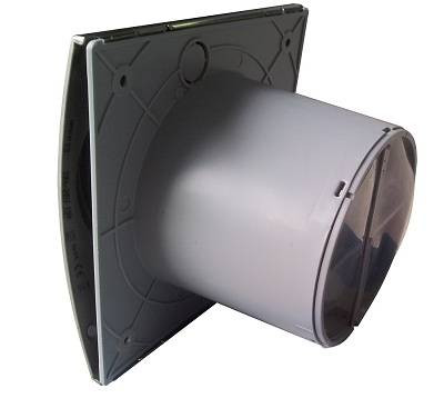 Cata Silentis 10 Inox (Low Noise) ventilátor beépített pillangószeleppel