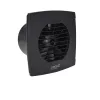 Cata UC-10 Hygro fekete ventilátor utószellőztető és páraérzékelő funkcióval, fordulatszám állítási lehetőséggel, pillangószeleppel