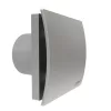 Cata UC-10 Silentis Hygro szürke ventilátor utószellőztető és páraérzékelő funkcióval, fordulatszám állítási lehetőséggel, dekoratív előlappal, pillangószeleppel