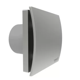   Cata UC-10 Silentis Hygro szürke ventilátor utószellőztető és páraérzékelő funkcióval, fordulatszám állítási lehetőséggel, dekoratív előlappal, pillangószeleppel