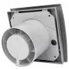 Cata UC-10 Silentis Hygro szürke ventilátor utószellőztető és páraérzékelő funkcióval, fordulatszám állítási lehetőséggel, dekoratív előlappal, pillangószeleppel