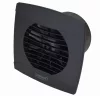 Cata UC-10 STD fekete ventilátor, pillangószeleppel