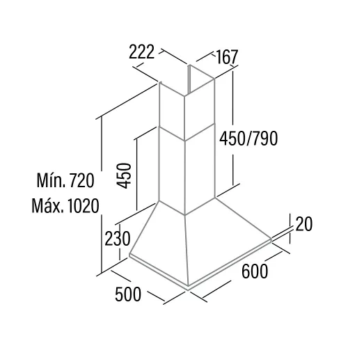 Cata - Páraelszívó Omega 600 fekete BK/M + hűtőtáska