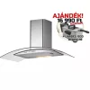 CATA - Páraelszívó C-GLASS 900 LED - Inox + Ardes fritőz 1D30